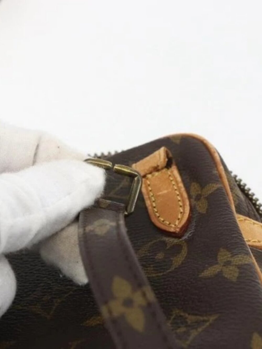 LOUIS VUITTON Monogram Marly Bandouliere Shoulder Bag M51828 LV Auth 166473 - Picture 12 of 16